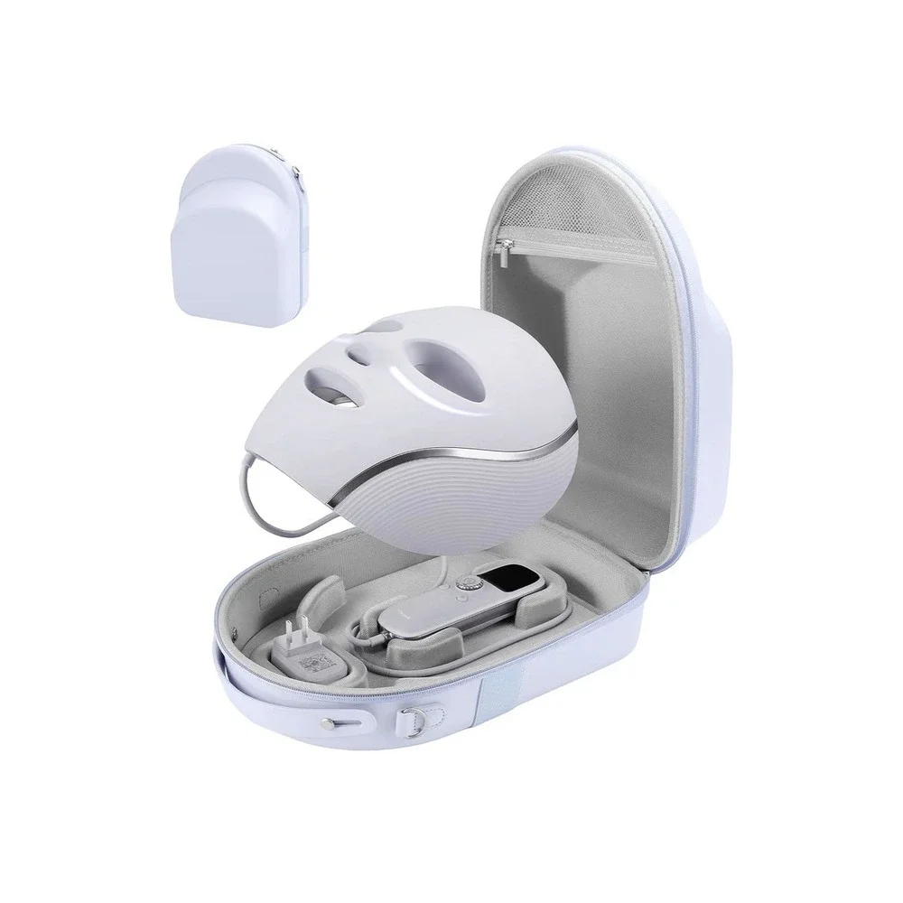 Dr Dennis Gross DRx SpectraLite FaceWare Pro LED Mask Travel Storage Case White